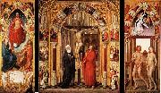 WEYDEN, Rogier van der Triptych of the Redemption Spain oil painting artist